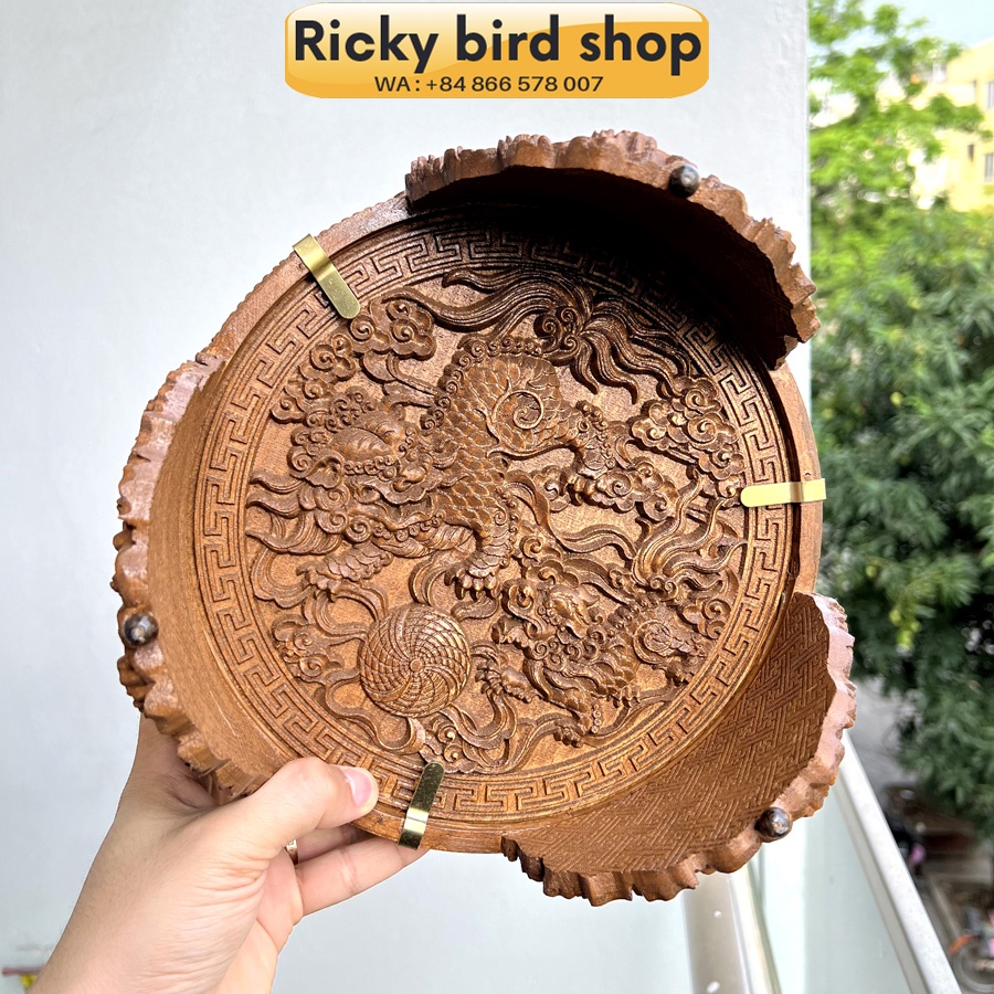 Lồng chim tre, Puteh bird cage - 3D Qillin design