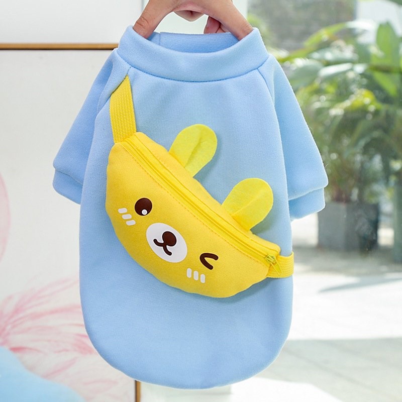 [Mã 252FMCGSALE giảm 8% tối đa 100k đơn 500K] Áo Có Túi Sau cho chó mèo