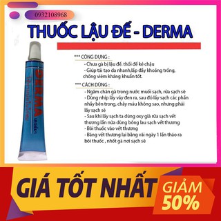 Derma Lậu Đế dạng bôi lậu đế thối để cho gà đá hiệu quả.