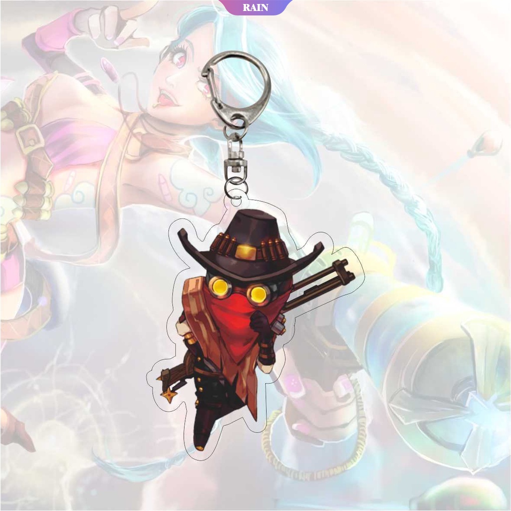 Móc Khóa Hình Nhân Vật Game League of Legends Bằng Acrylic Dễ Thương