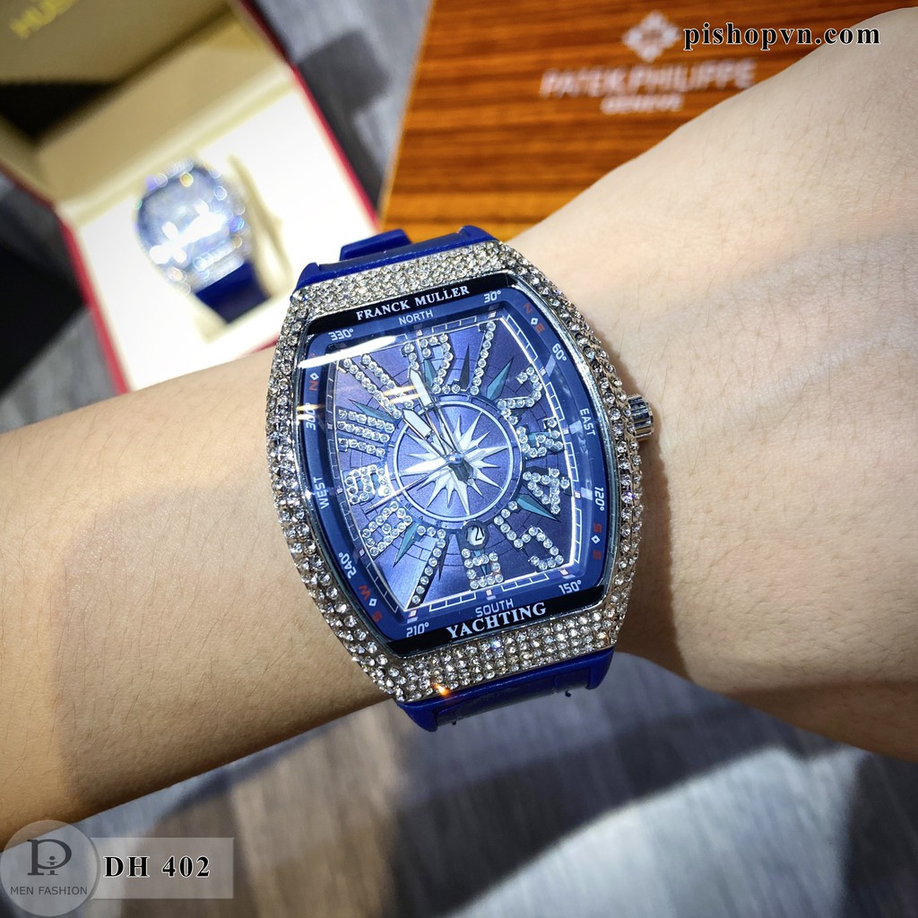 Đồng hồ nam FM-45 - Thiết kế full Đá sang trọng, tặng hộp và bảo hành 12 tháng | BigBuy360 - bigbuy360.vn