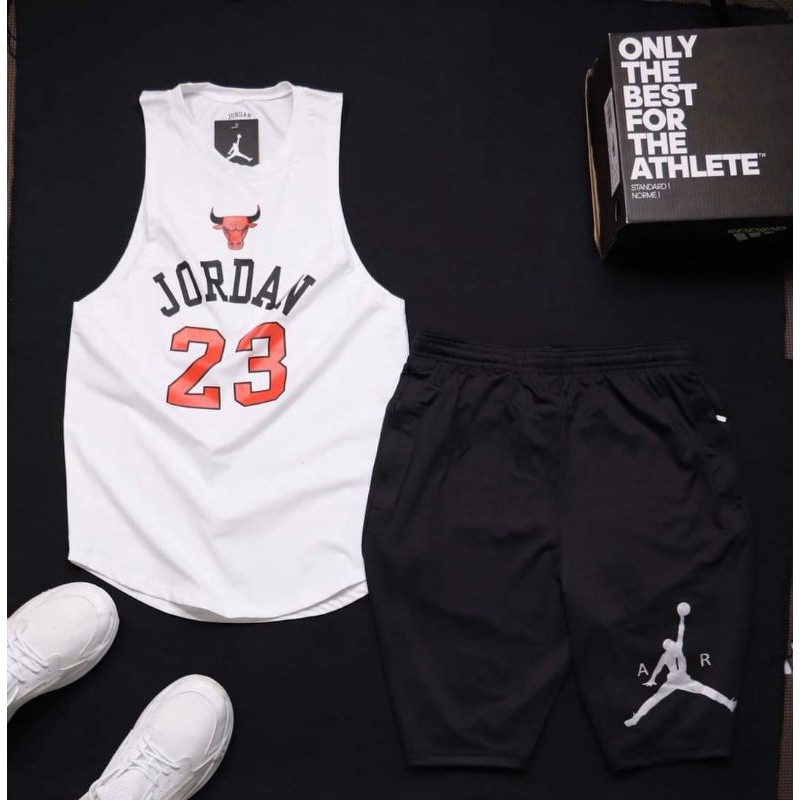 Set bộ thể thao nam 3 lỗ Jordan 23 cao cấp