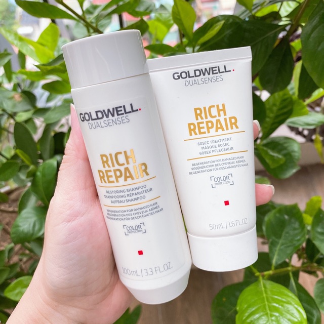 Set Gội Hấp Goldwell mini