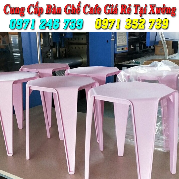 Ghế đôn cafe, ghế đôn trà sữa đẹp cao cấp