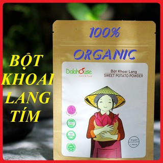Bột Khoai Lang Tím Sấy Lạnh DALAHOUSE 50gr 100% Organic [Chính Hãng]