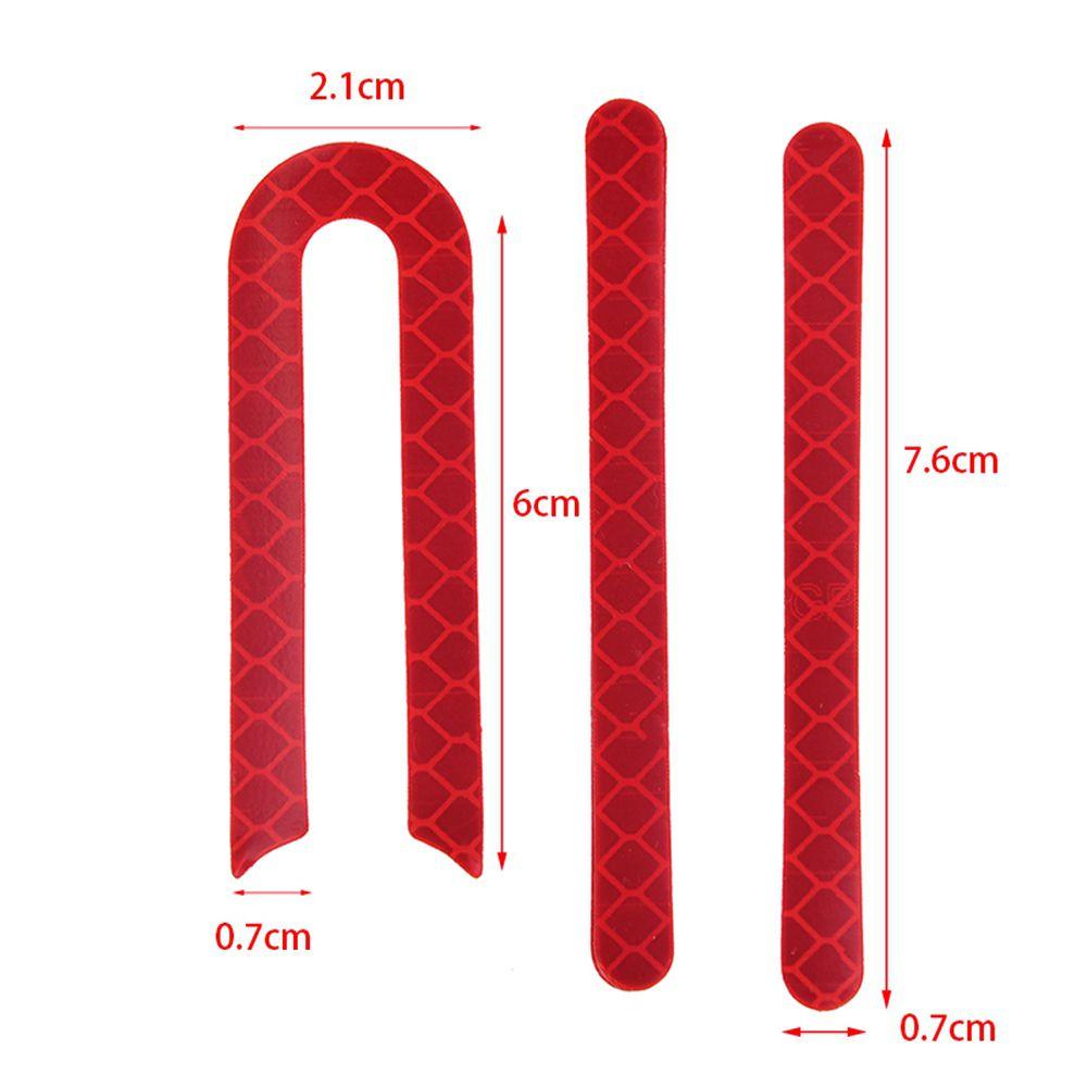 MUVAKO 1 Bộ Miếng Dán Viền Bánh Xe Trước / Sau Xe Scooter Điện Xiaomi Mijia M365