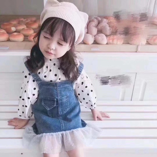 Sét 2 ao yếm bò cho bé