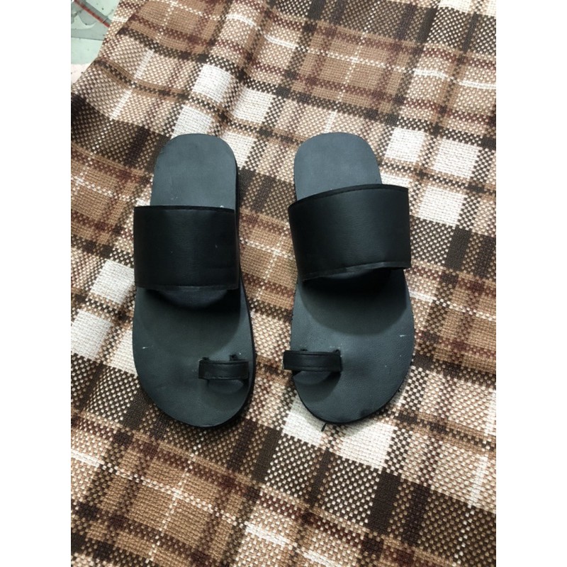 dép sỏ ngón nữ đế đen quai đen ( sandal đồng nai ) size từ 34 nữ đến 41 nữ đủ màu đủ size