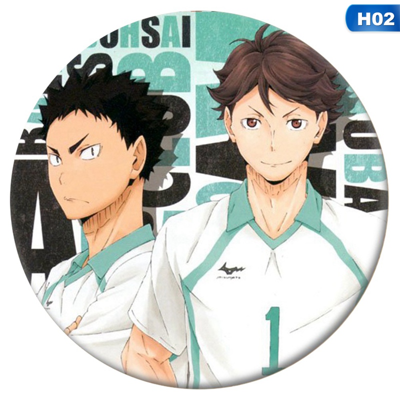 1 Huy Hiệu Nhân Vật Haikyuu!