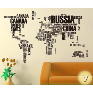 Decal dán tường Trang trí hiện đại
