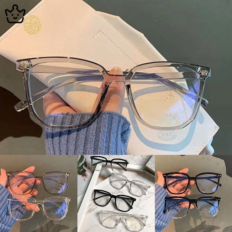 Mắt Kính Gọng Vuông JP6 Thời Trang Hàn Quốc Cho Nữ