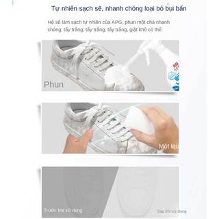 Little White White Spray 280g Giày nhỏ màu trắng Giày làm sạch Chất tẩy xịt bọt sang màu vàng Tăng trắng