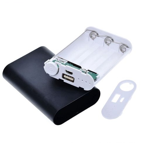 Box sạc dự phòng 3 cell vỏ nhôm (Sản phẩm không bao gồm pin)