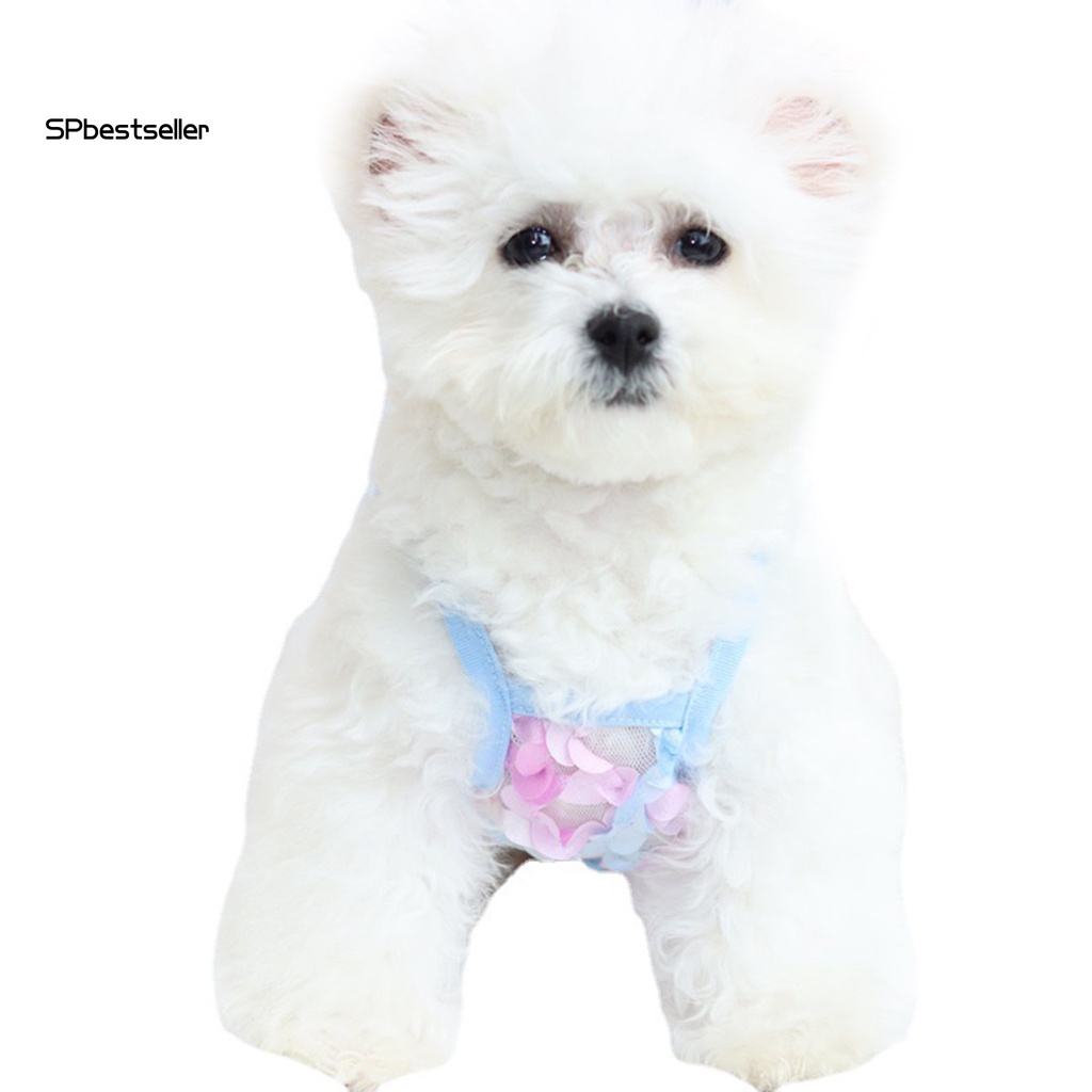 Áo Thun Lưới Thoáng Khí Họa Tiết Hoa Dành Cho Thú Cưng