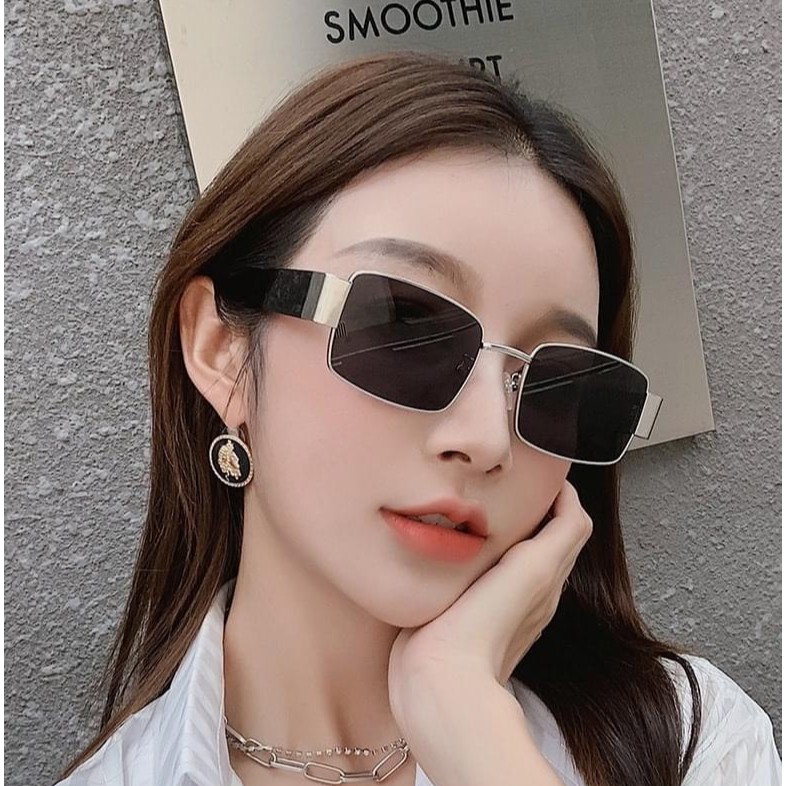 ❌FULLBOX HÃNG❌ MẮT KÍNH MÁT NAM NỮ KÍNH RÂM GW04 HÀN QUỐC GỌNG VUÔNG KIM LOẠI CAO CẤP CHỐNG UV400 THỜI TRANG HOT TREND | BigBuy360 - bigbuy360.vn