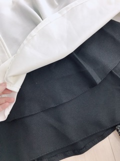 Set áo peplum và quần ống suông