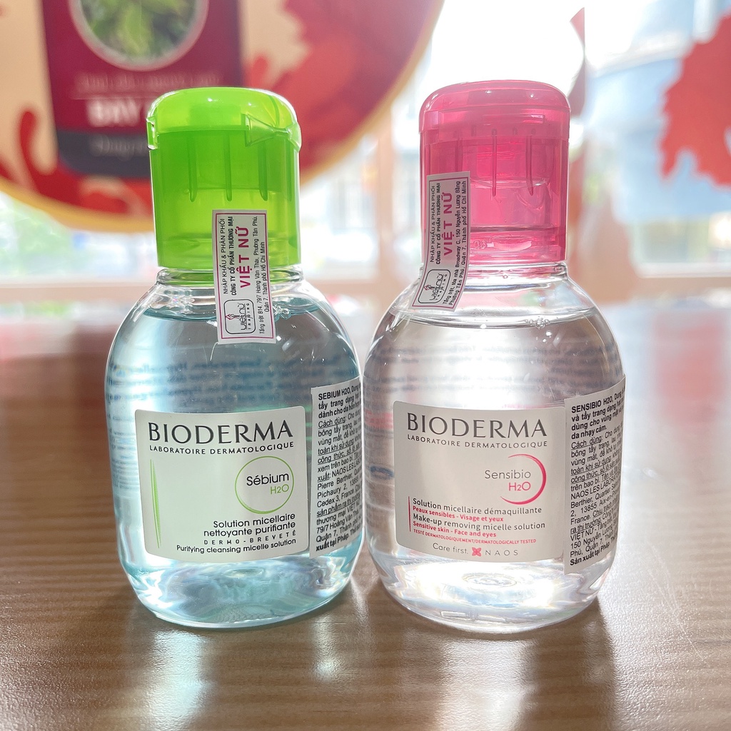 Nước Tẩy Trang Bioderma H2O Pháp 100ml