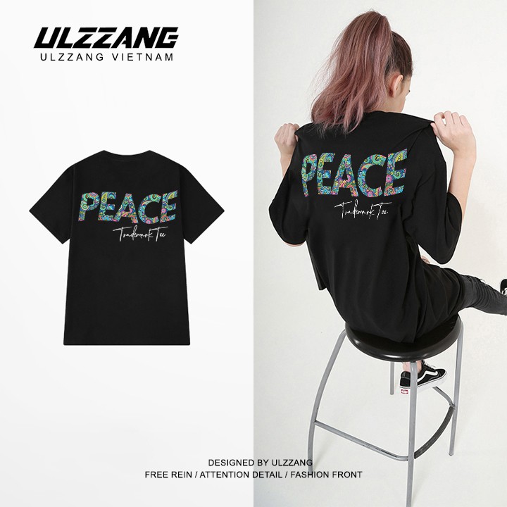 Áo thun local brand ULZZ ulzzang robo dáng unisex tay lỡ U-23 | BigBuy360 - bigbuy360.vn