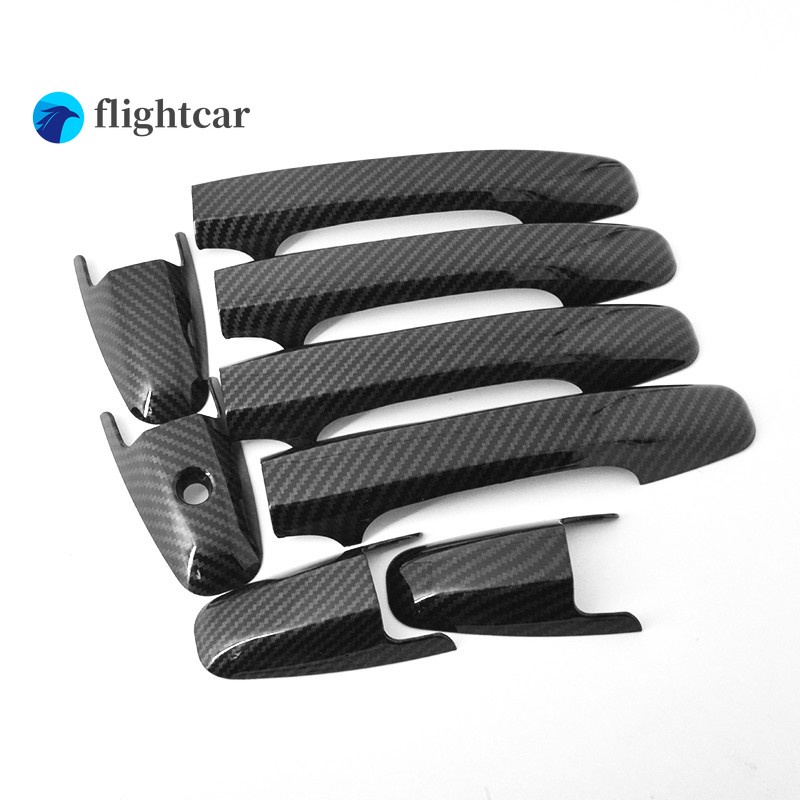 Ốp bọc tay nắm cửa xe hơi HONDA CIVIC FD 2006-2011 bằng sợi carbon 8th