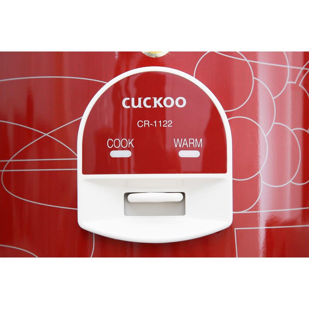 [Mã ELHADEV giảm 4% đơn 300K] Nồi cơm điện Cuckoo 2 lít CR-1122 Nhập Khẩu Hàn Quốc