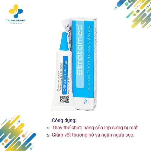 Stratamed – Gel hỗ trợ cải thiện sẹo (Tuýp 5g)