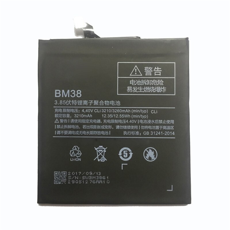 Pin Sạc Thay Thế Cho Xiaomi Mi 4S - BM38 , Pin Xiaomi Mi 4S