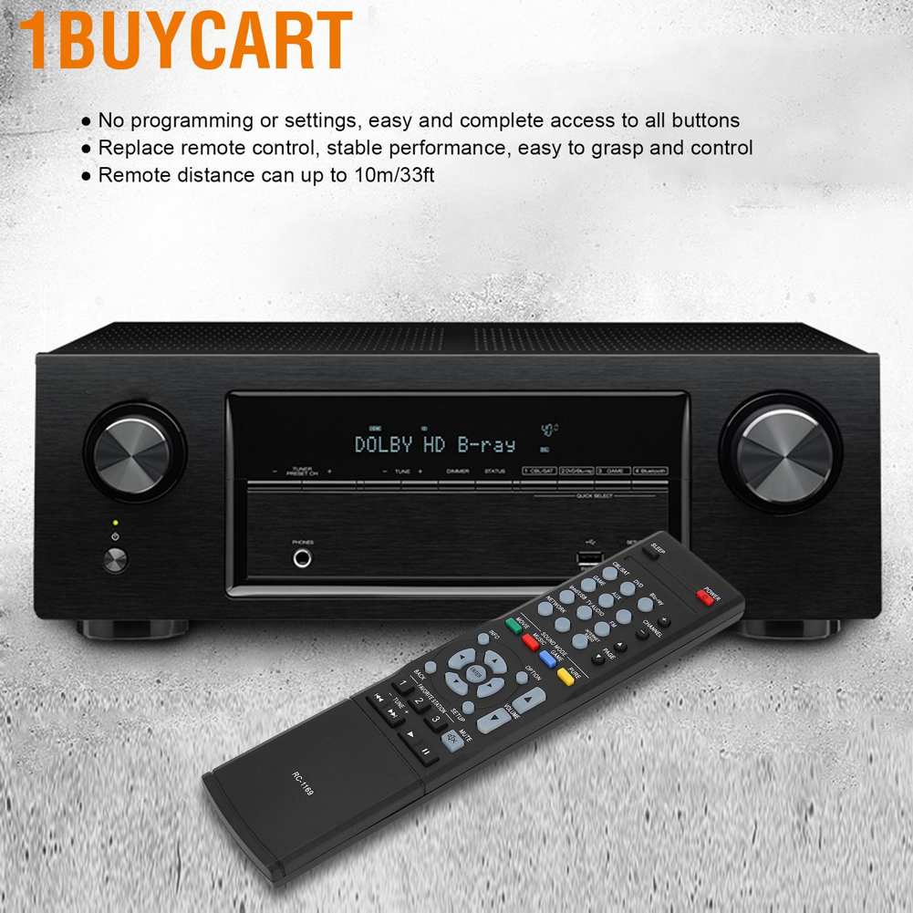 1buycart Replacement Remote Control for Denon AV Receiver Controller Power-Amplifier