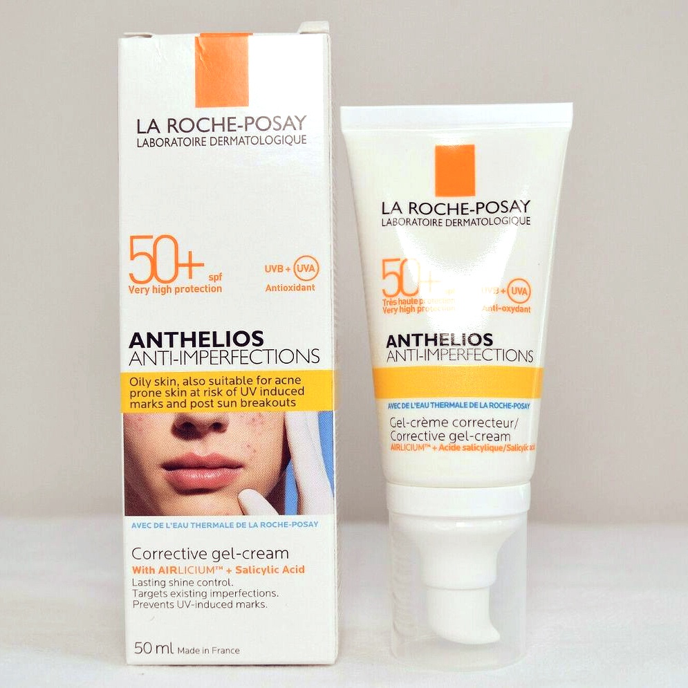 [CHÍNH HÃNG CÓ TEM] La Roche Posay Anthelios Anti Imperfections SPF 50+ (50mL) - Kem Chống Nắng Cho Da Dầu và Da Mụn.