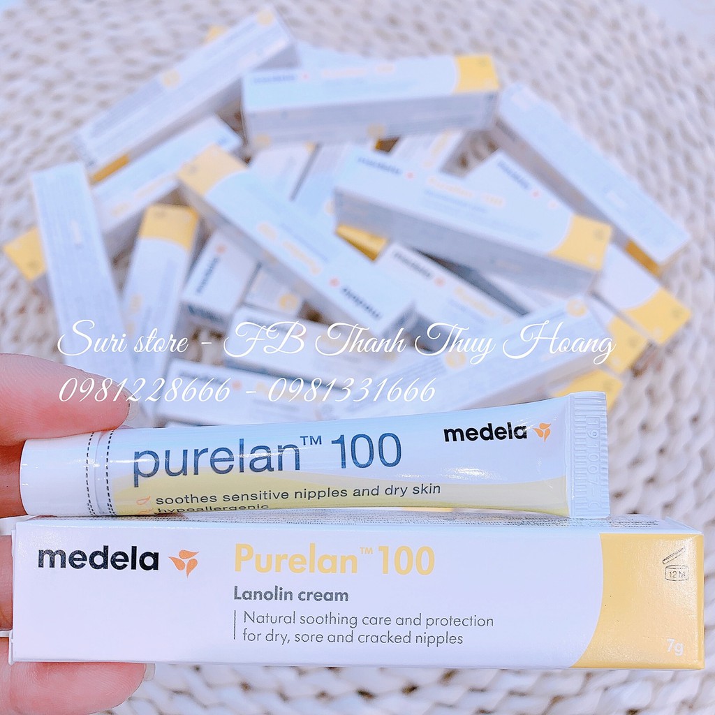 Kem trị nứt đầu ti Purelan Medela