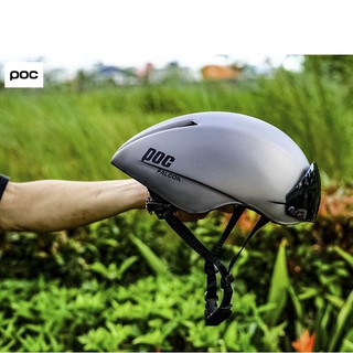 NÓN THỂ THAO POC FALCON MÀU XÁM BẠC TẶNG TÚI VÀ HỘP