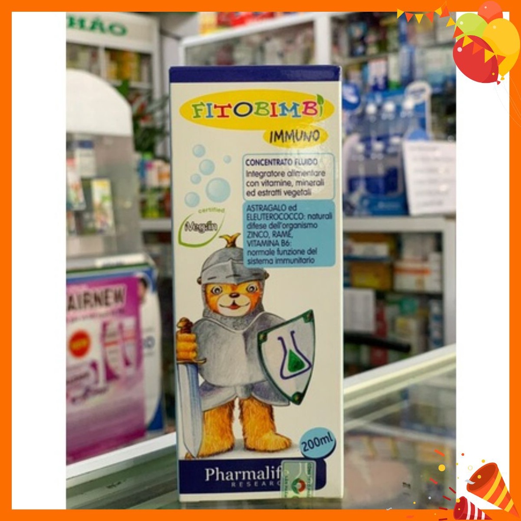 - FitoBimBi Immuno Siro Tăng Cường Hệ Miễn Dịch Sức Đề Kháng Cho Trẻ FitoBimBi Immuno - Chai 200ml