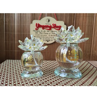 ĐÈN DẦU HOA SEN PHALE CÁT TƯỜNG 14CM CAO CẤP