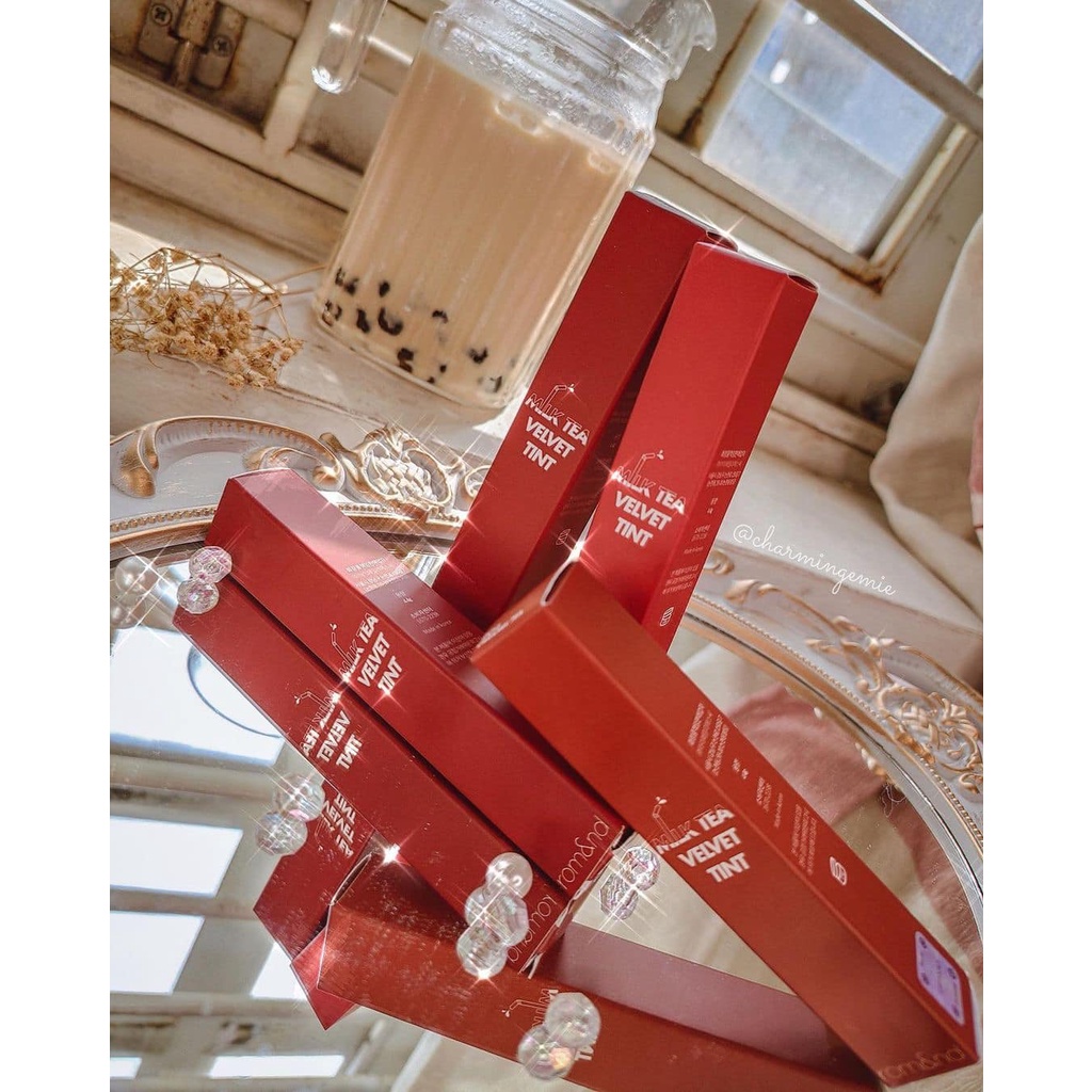 Son kem lì Romand Milk Tea Velvet Tint