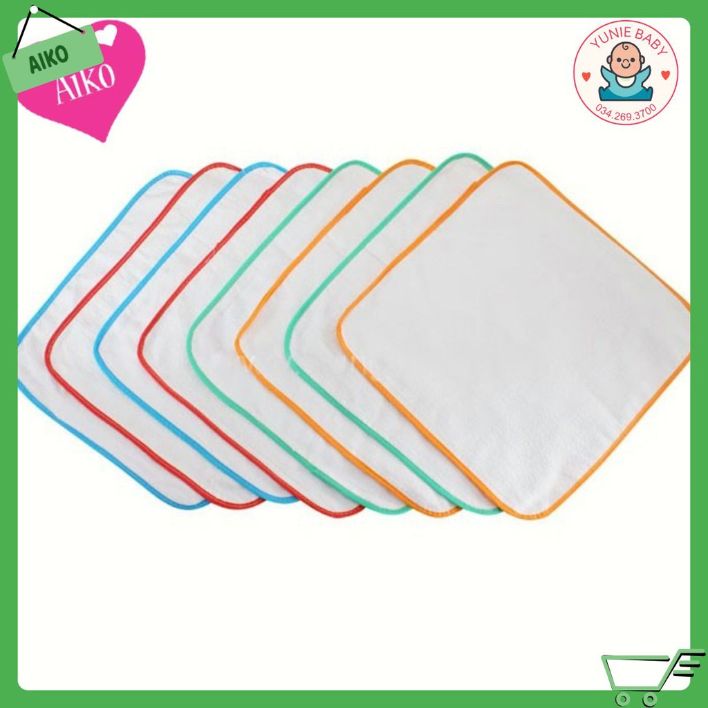 Tấm Lót Sơ Sinh 30×30 AIKO – 8 cái/túi