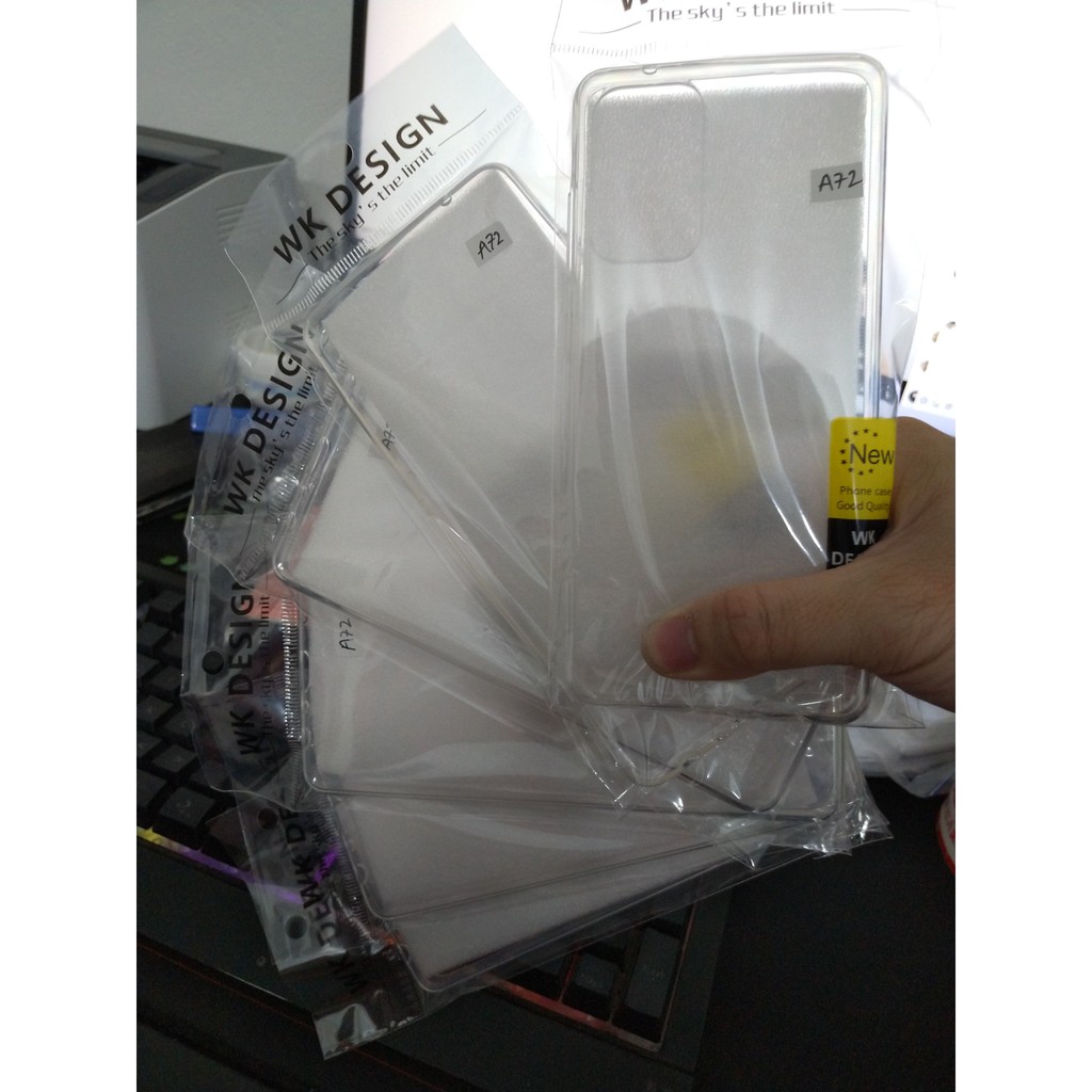 Ốp lưng silicon dẻo trong  cho Samsung A13 4G -  A23 4G - A52s 5G - A32 4G - A72 siêu xinh