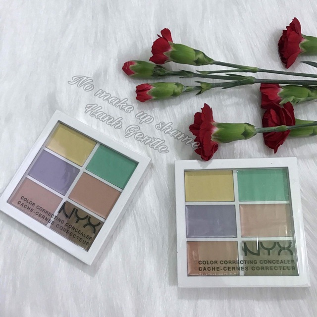 Bảng che khuyết điểm color correcting của Nyx