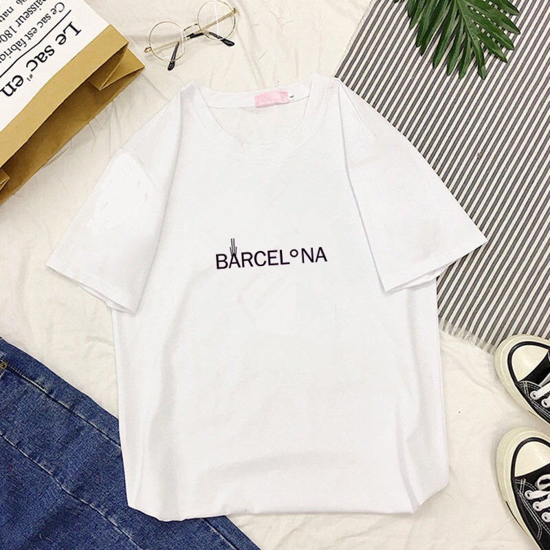 Áo thun tay lỡ phông Unisex nam nữ oversize form rộng đẹp ulzzang BARCEL KOMBOH A31 | BigBuy360 - bigbuy360.vn