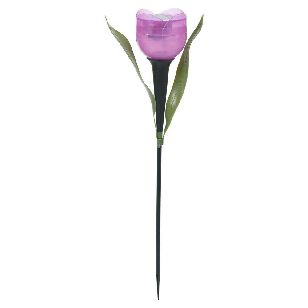 Đèn Trang Trí Sân Vườn Hình Hoa Tulip Nhiều Màu Sắc