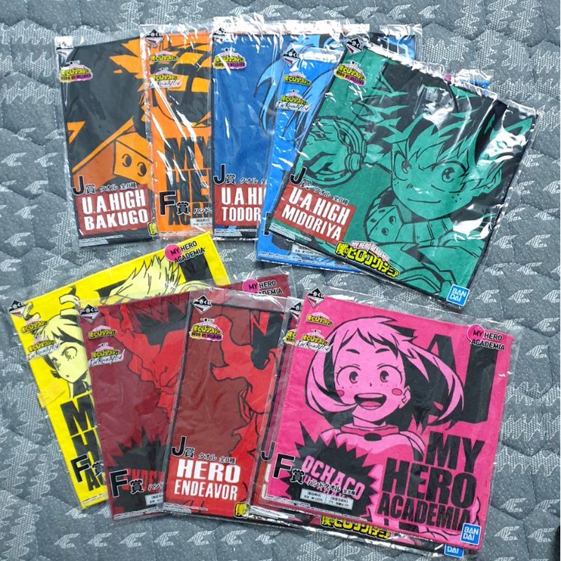 Khăn tay chính hãng Boku no Hero Academia/ My Hero Academia/ Học Viện Anh Hùng