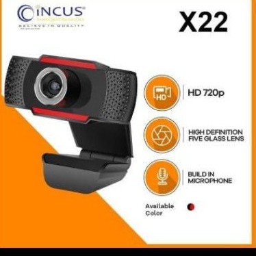 Webcam Incus X22 Hd 720p Tích Hợp Mic