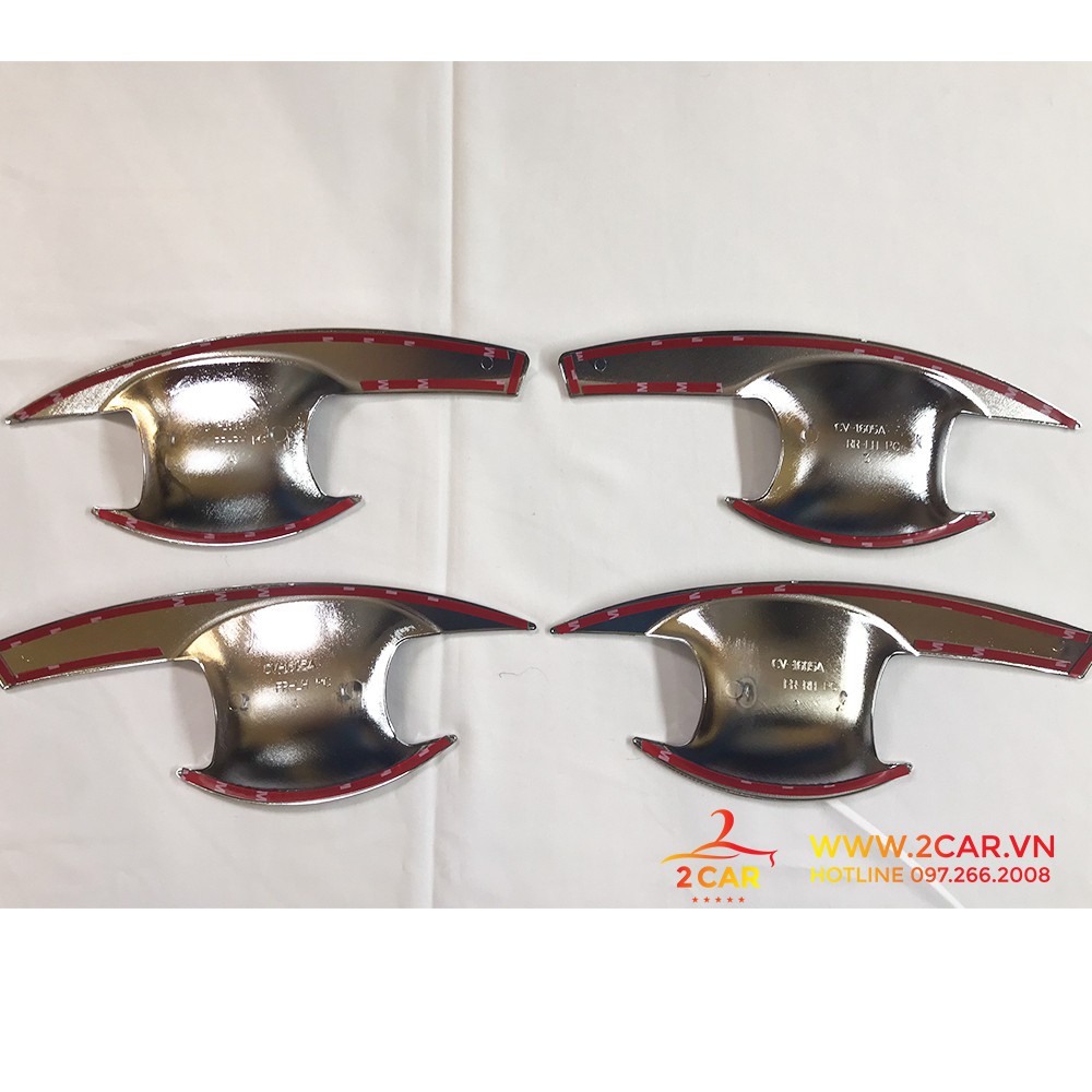Ốp tay nắm, Hõm Cửa Xe Honda Civic 2016 -2020 Mạ Crom