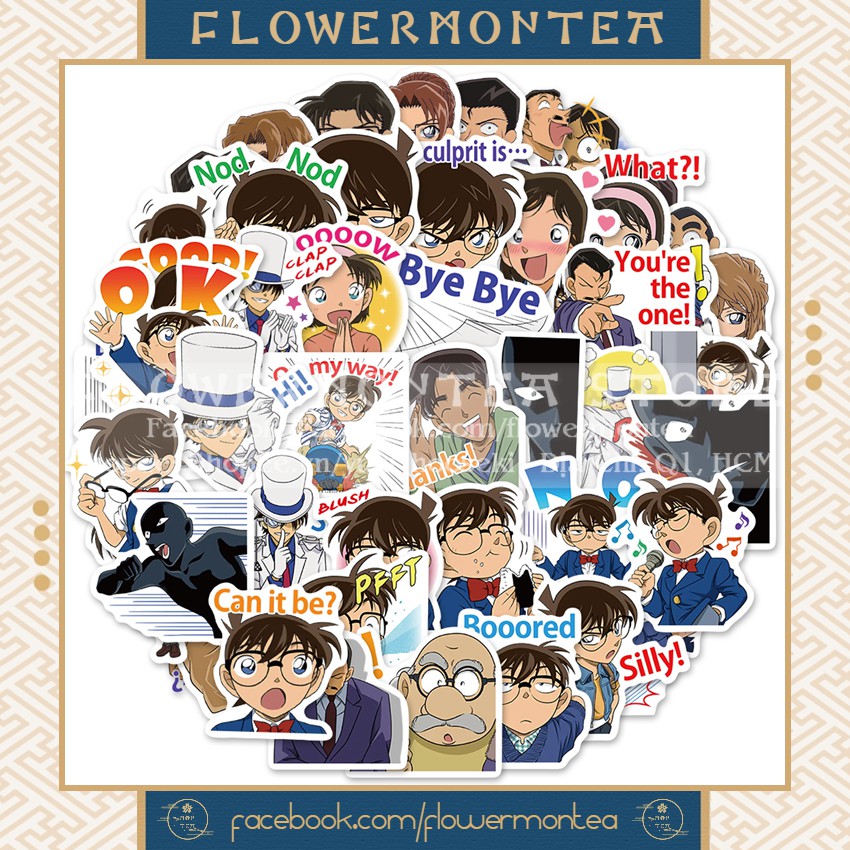 Hình Dán | Sticker - Detective Conan | Thám Tử Lừng Danh Conan (Được Chọn Mẫu)