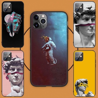 Ốp điện thoại in tượng nghệ thuật david DA87 cho iPhone XR X Xs Max 7 8 6s 6 Plus 7+ 8+ 5 5s SE 2020