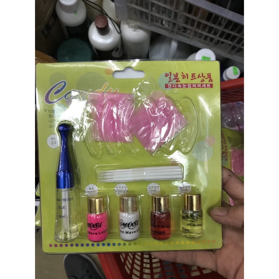 sét uốn mi 3D collagen