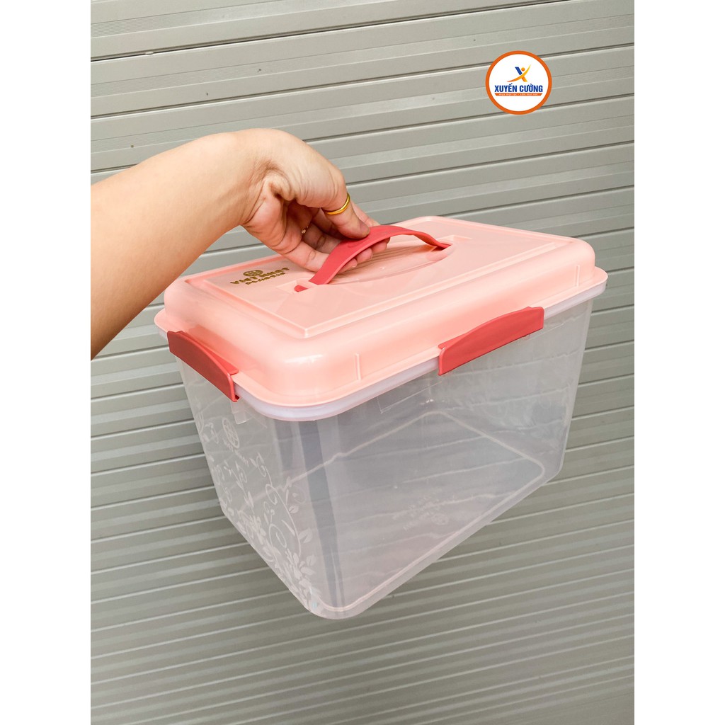 Hộp thực phẩm có tay xách,hộp lạnh việt nhật có xoăng silicon chống tràn,tiện lợi, sạch sẽ
