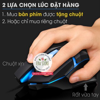 Bàn Phím Máy Tính Con Báo Tặng Kèm Chuột Phím Gaming Hoặc Văn Phòng - BH 1 Đổi 1 Hoàn Tiền Nếu Có Lỗi