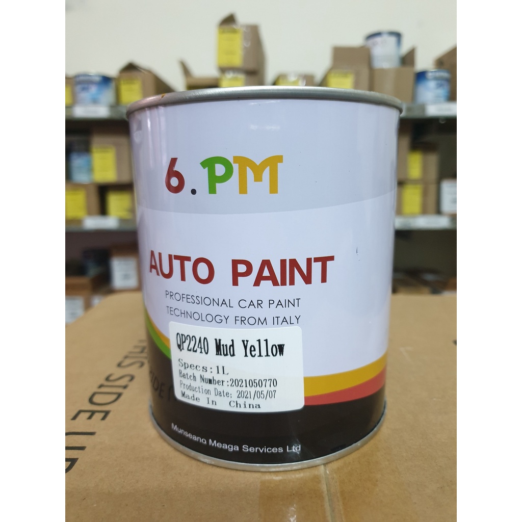 Auto Paint Sơn gốc 2K màu vàng đất QP2240