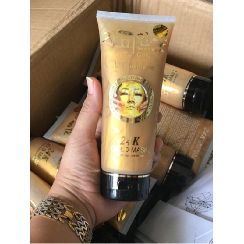 Mặt nạ vàng 24k