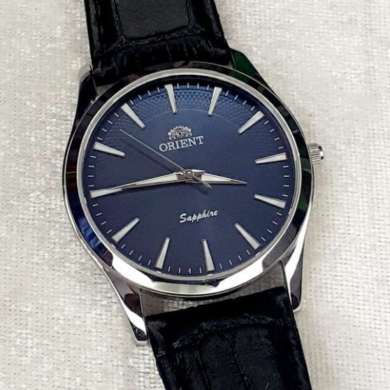 Đồng hồ ORIENT Nam dây da kính sapphire chống nước