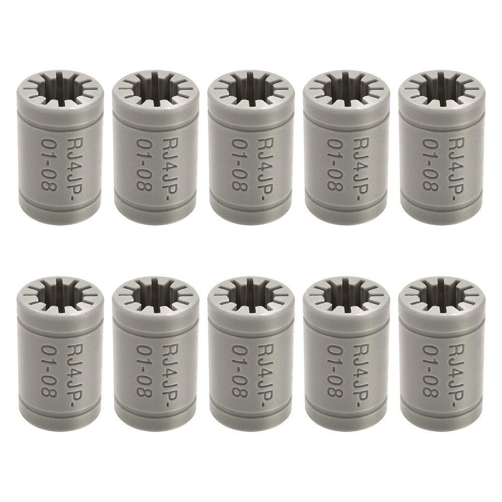 BEBETTERM Set 10 Vòng Bi Tuyến Tính Bền Bỉ Dành Cho Máy In 3D Prusa i3 RJ4JP-01-08 Prusa i3